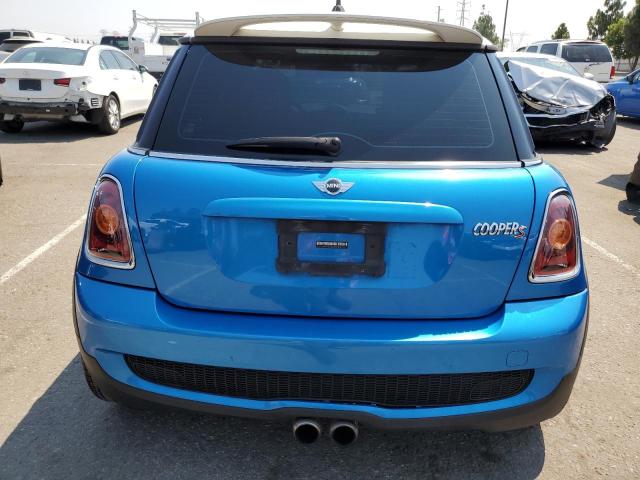 WMWMF73598TV38512 - 2008 MINI COOPER S Կապույտ լուսանկար 6