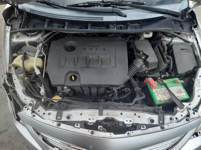 5YFBU4EE0DP153868 - 2013 TOYOTA COROLLA BASE Күміс фото 11