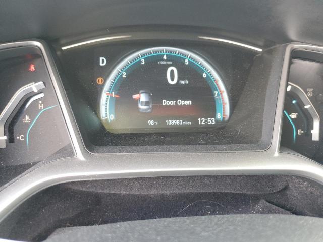 19XFC1F37GE013483 - 2016 HONDA CIVIC EX BLACK photo 9