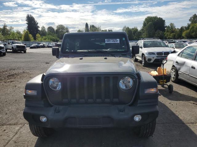 1C4HJXDGXMW804020 - 2021 JEEP WRANGLER U SPORT GRAY photo 5