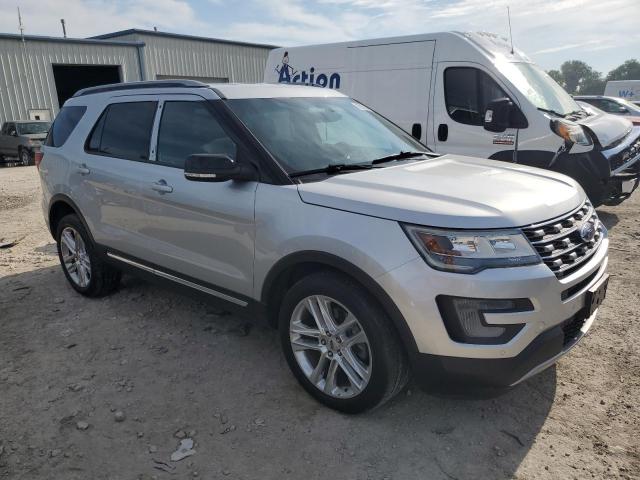 1FM5K8D83GGB62166 - 2016 FORD EXPLORER XLT SILVER photo 4