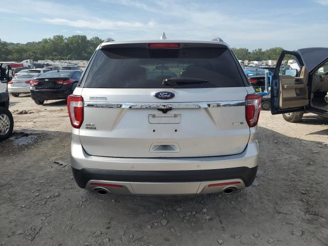 1FM5K8D83GGB62166 - 2016 FORD EXPLORER XLT SILVER photo 6