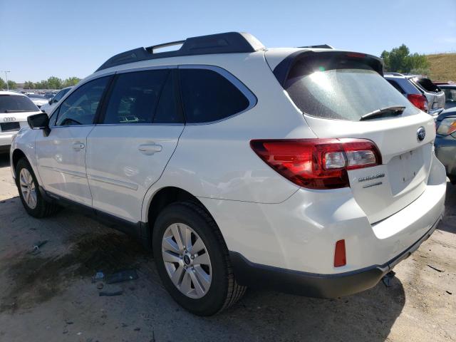 4S4BSAAC8H3269032 - 2017 SUBARU OUTBACK 2.5I WHITE photo 2