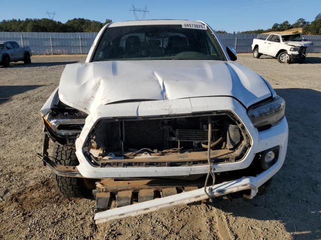 3TMCZ5AN4LM303536 - 2020 TOYOTA TACOMA DOUBLE CAB WHITE photo 5