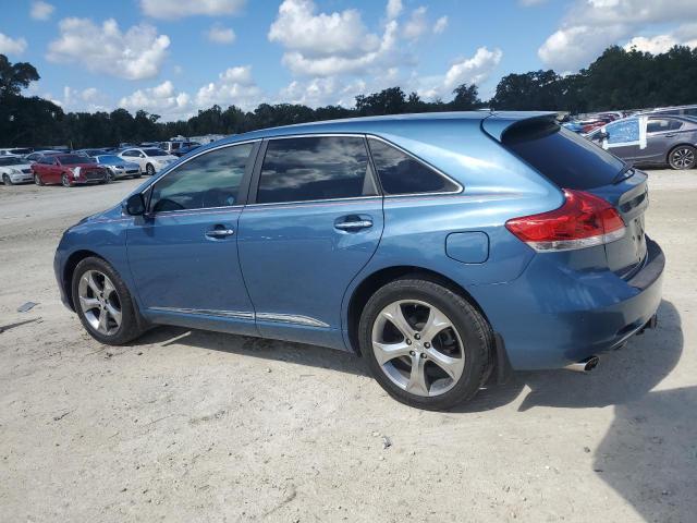 4T3ZK3BB4BU042493 - 2011 TOYOTA VENZA BLUE photo 2