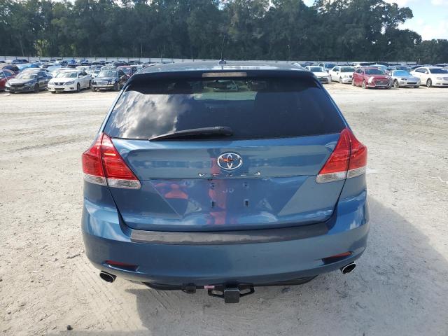 4T3ZK3BB4BU042493 - 2011 TOYOTA VENZA BLUE photo 6