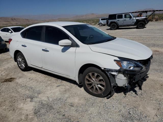 3N1AB7AP4HY359827 - 2017 NISSAN SENTRA S WHITE photo 4