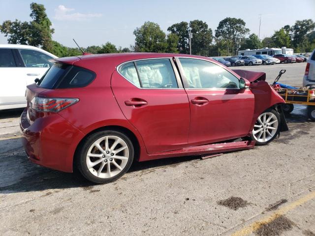 JTHKD5BH5B2035393 - 2011 LEXUS CT 200 RED photo 3