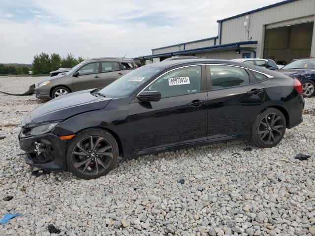 19XFC2F82KE009321 - 2019 HONDA CIVIC SPORT შავი ფოტო 1