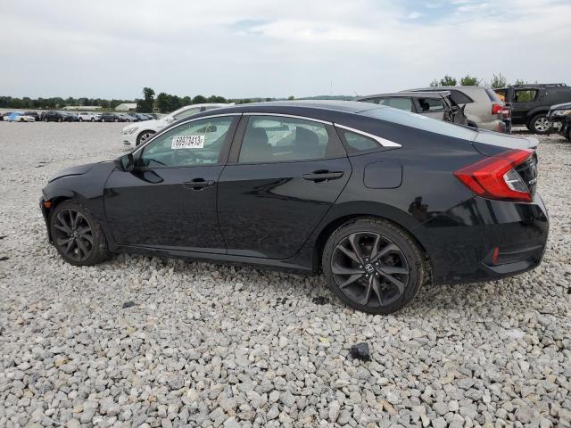 19XFC2F82KE009321 - 2019 HONDA CIVIC SPORT შავი ფოტო 2