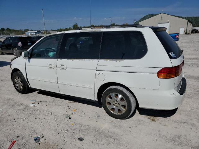 5FNRL18664B134967 - 2004 HONDA ODYSSEY EX WHITE photo 2