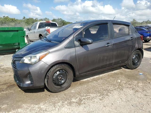 VNKKTUD39HA083453 - 2017 TOYOTA YARIS L GRAY photo 1