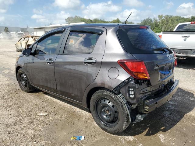 VNKKTUD39HA083453 - 2017 TOYOTA YARIS L GRAY photo 2