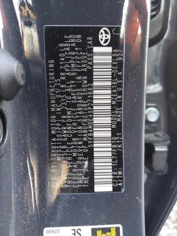 5YFB4MDE4SP271663 - 2025 TOYOTA COROLLA LE GRAY photo 13