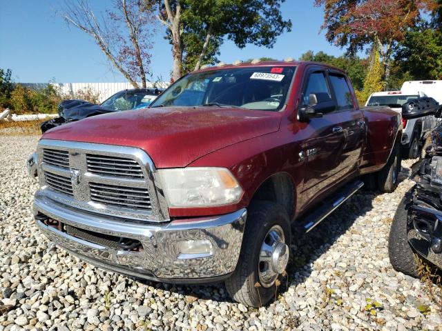 3D73Y4CL9BG524707 - 2011 DODGE RAM 3500 BURGUNDY photo 1