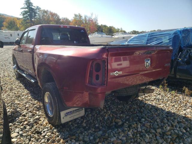 3D73Y4CL9BG524707 - 2011 DODGE RAM 3500 BURGUNDY photo 2