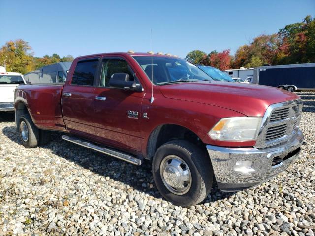 3D73Y4CL9BG524707 - 2011 DODGE RAM 3500 BURGUNDY photo 4