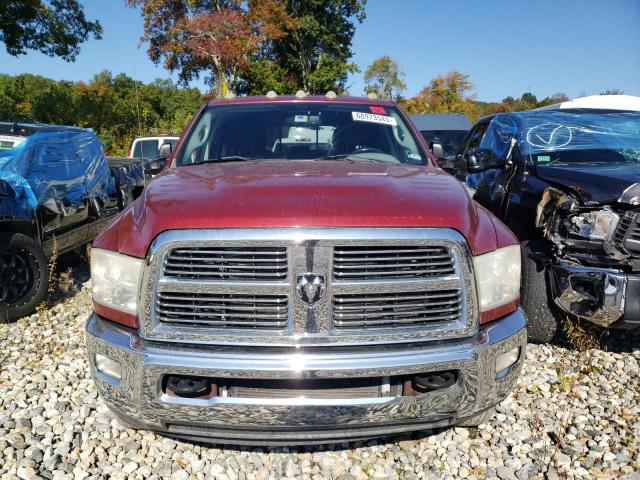 3D73Y4CL9BG524707 - 2011 DODGE RAM 3500 BURGUNDY photo 5