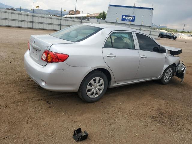 1NXBU4EE2AZ191693 - 2010 TOYOTA COROLLA BASE Gümüş foto 3