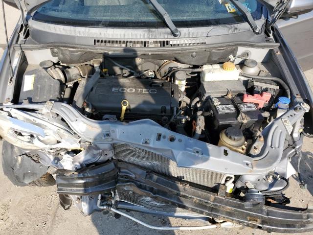 KL1TD5DE7BB267848 - 2011 CHEVROLET AVEO LS 银色 照片 11