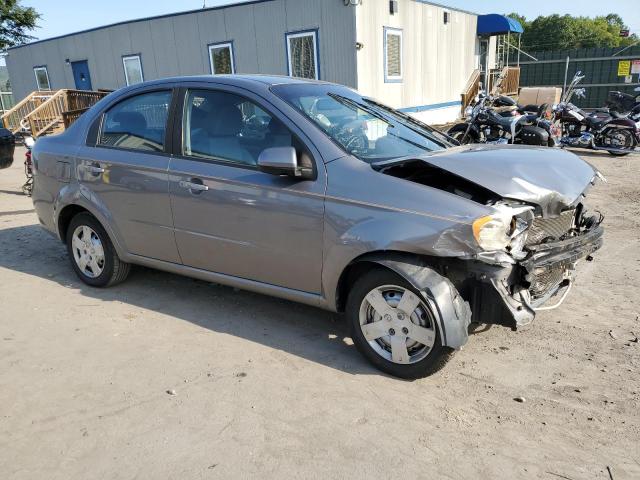 KL1TD5DE7BB267848 - 2011 CHEVROLET AVEO LS SILVER photo 4