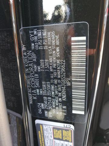 KNDRH4JG8S5296622 - 2025 KIA SORENTO EX 黑色 照片 14