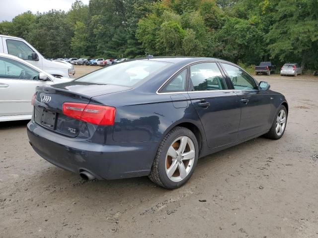 WAUBGAFC4CN010725 - 2012 AUDI A6 BLUE photo 3