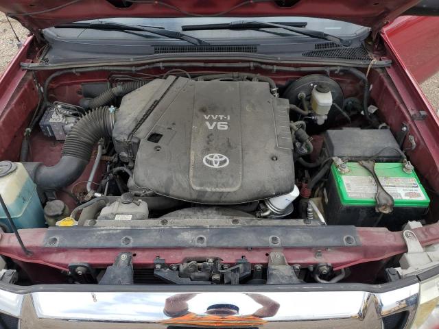 5TETU62N25Z067140 - 2005 TOYOTA TACOMA PRERUNNER ACCESS CAB MAROON photo 11