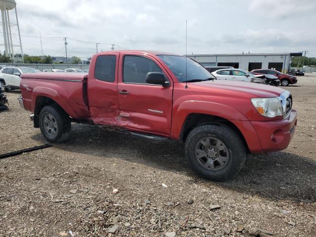 5TETU62N25Z067140 - 2005 TOYOTA TACOMA PRERUNNER ACCESS CAB MAROON photo 4