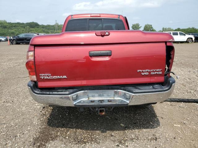 5TETU62N25Z067140 - 2005 TOYOTA TACOMA PRERUNNER ACCESS CAB MAROON photo 6