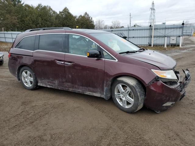 5FNRL5H98CB507717 - 2012 HONDA ODYSSEY TOURING BURGUNDY photo 4