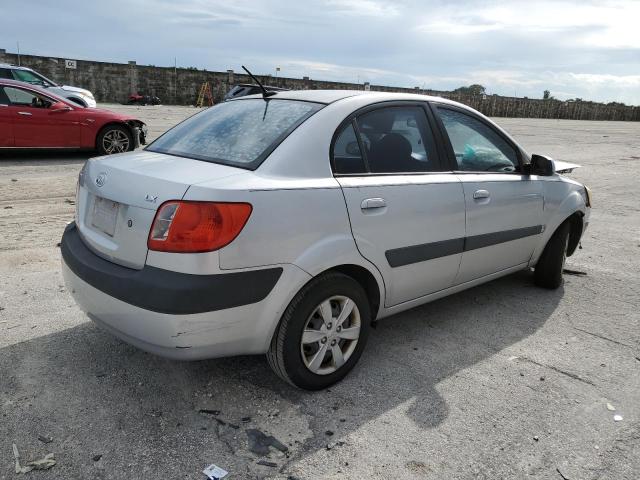 KNADE223896465011 - 2009 KIA RIO BASE SILVER photo 3