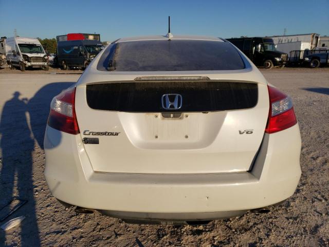 5J6TF1H50CL003477 - 2012 HONDA CROSSTOUR EXL WHITE photo 6