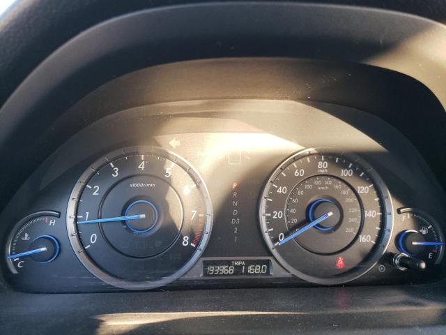 5J6TF1H50CL003477 - 2012 HONDA CROSSTOUR EXL თეთრი ფოტო 9