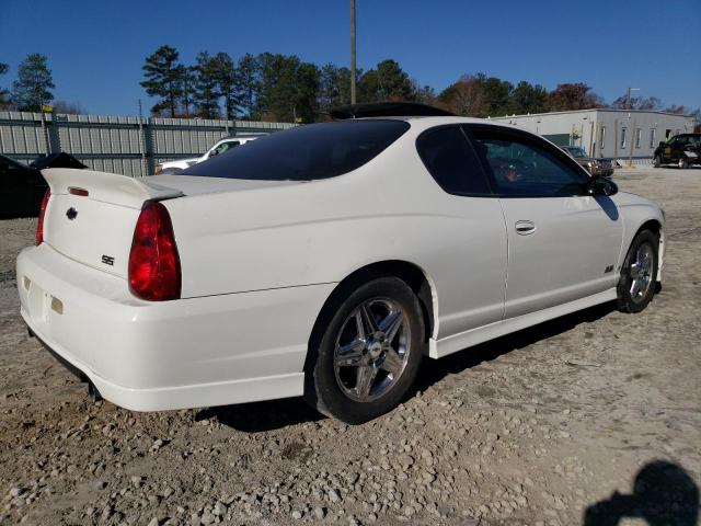 2G1WL16C169340614 - 2006 CHEVROLET MONTE CARL SS WHITE photo 3