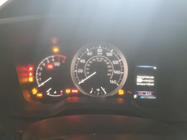 5YFEPMAE7MP192726 - 2021 TOYOTA COROLLA LE BLACK photo 9