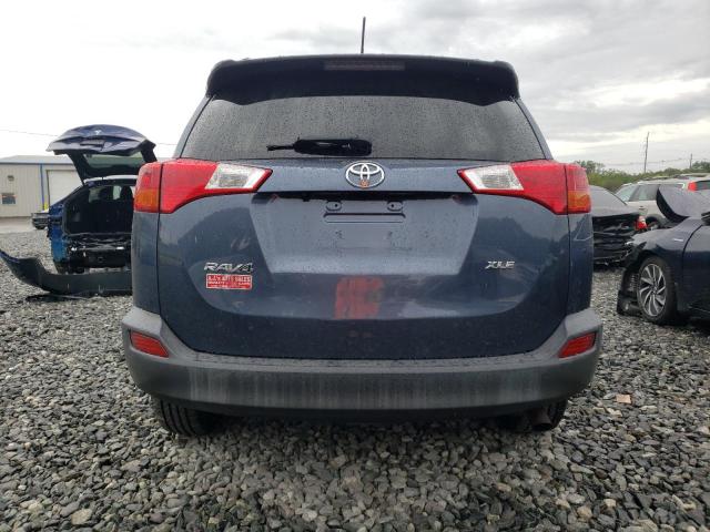 2T3RFREV7EW168249 - 2014 TOYOTA RAV4 XLE BLUE photo 6