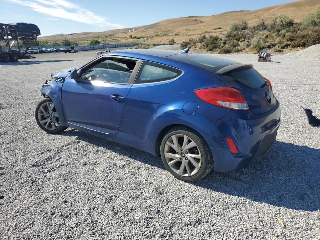 KMHTC6AD8HU311474 - 2017 HYUNDAI VELOSTER BLUE photo 2
