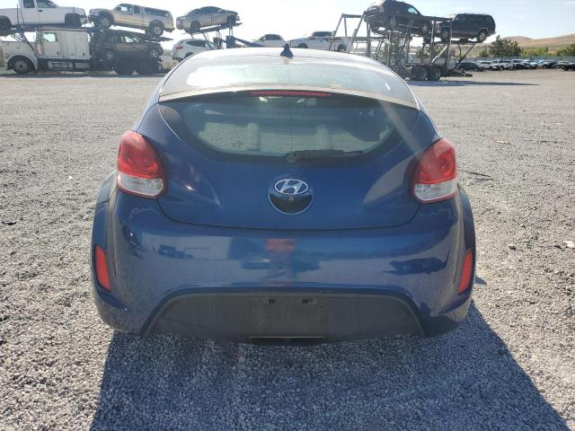 KMHTC6AD8HU311474 - 2017 HYUNDAI VELOSTER BLUE photo 6