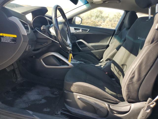 KMHTC6AD8HU311474 - 2017 HYUNDAI VELOSTER BLUE photo 7