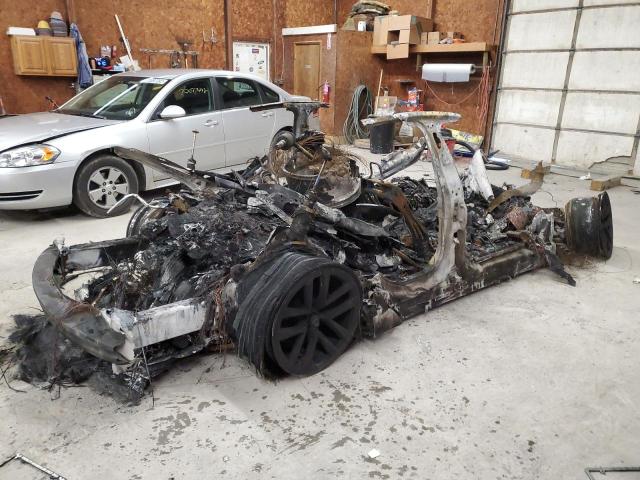 5YJSA1E5XNF494120 - 2022 TESLA MODEL S დამწვარი ფოტო 3