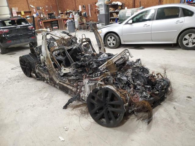 5YJSA1E5XNF494120 - 2022 TESLA MODEL S დამწვარი ფოტო 4