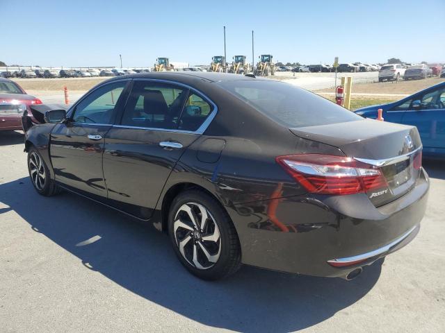 1HGCR3F82GA003506 - 2016 HONDA ACCORD EXL BROWN photo 2