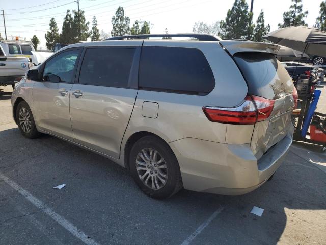 5TDYZ3DC6HS868902 - 2017 TOYOTA SIENNA XLE 棕色 照片 2
