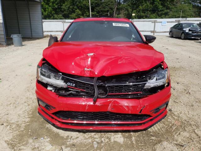 3VW4T7AJ0HM320658 - 2017 VOLKSWAGEN JETTA GLI RED photo 5