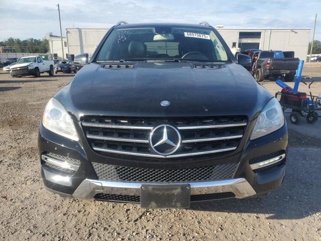 4JGDA5HBXEA328492 - 2014 MERCEDES-BENZ ML 350 4MATIC BLACK photo 5