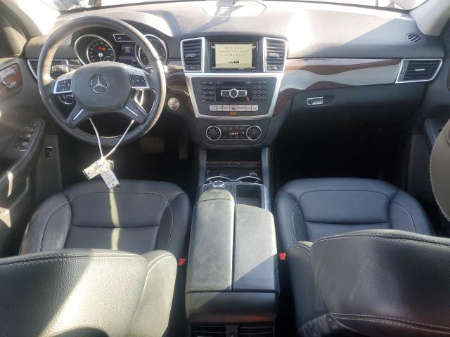4JGDA5HBXEA328492 - 2014 MERCEDES-BENZ ML 350 4MATIC BLACK photo 8