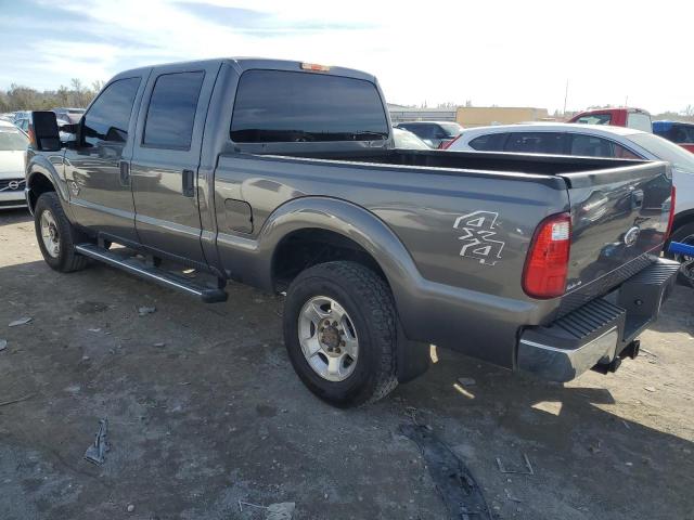 1FT7W2BT3BEC51715 - 2011 FORD F250 SUPER DUTY GRAY photo 2