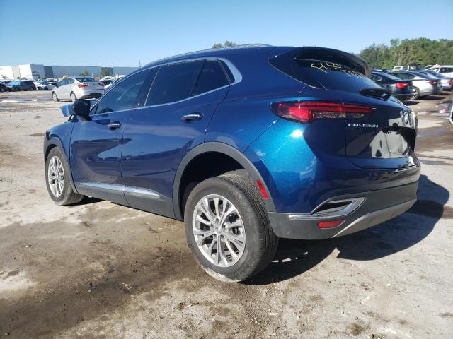 LRBAZLR43ND050116 - 2022 BUICK ENVISION PREFERRED BLUE photo 2