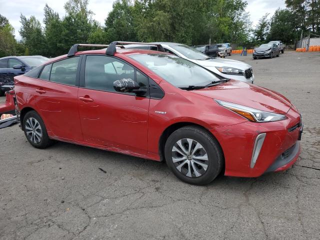 JTDL9RFU5K3003379 - 2019 TOYOTA PRIUS Կարմիր լուսանկար 4